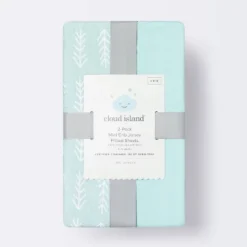 Fitted Mini Crib Sheet - Arrows/Mint - 2pk - Cloud Island™ 6 Fitted Mini Crib Sheet - Arrows/Mint - 2pk - Cloud Island™ -Little Kingdom Nursery GUEST e93a4d75 fb7e 4e3c bf2c 247e6e4e4770