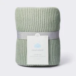 Knit Baby Blanket - Green - Cloud Island™ -Little Kingdom Nursery GUEST edd7bf7b ca9d 41b9 a3d8 440cedb82f61