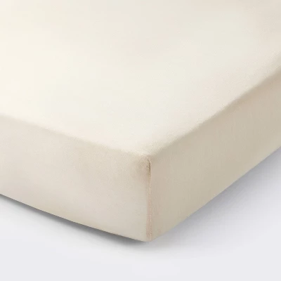 Polyester Rayon Fitted Crib Sheet - Cloud Island™ 4 Polyester Rayon Fitted Crib Sheet - Cloud Island™ - Image 4