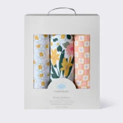 Muslin Swaddle Baby Blanket - Painterly Floral - 3pk - Cloud Island™ 6 Muslin Swaddle Baby Blanket - Painterly Floral - 3pk - Cloud Island™ -Little Kingdom Nursery GUEST f24fede5 73e9 4014 94a9 916380c15104