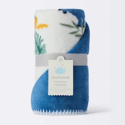 Plush Baby Blanket Dinosaurs - Cloud Island™ 3 Plush Baby Blanket Dinosaurs - Cloud Island™ - Image 3
