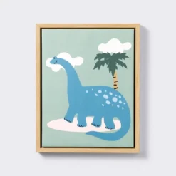 2pk 11"x14" Dino Framed Wall Art - Cloud Island™ -Little Kingdom Nursery GUEST f4a7aead 43a4 437f bcde 620cd528596e